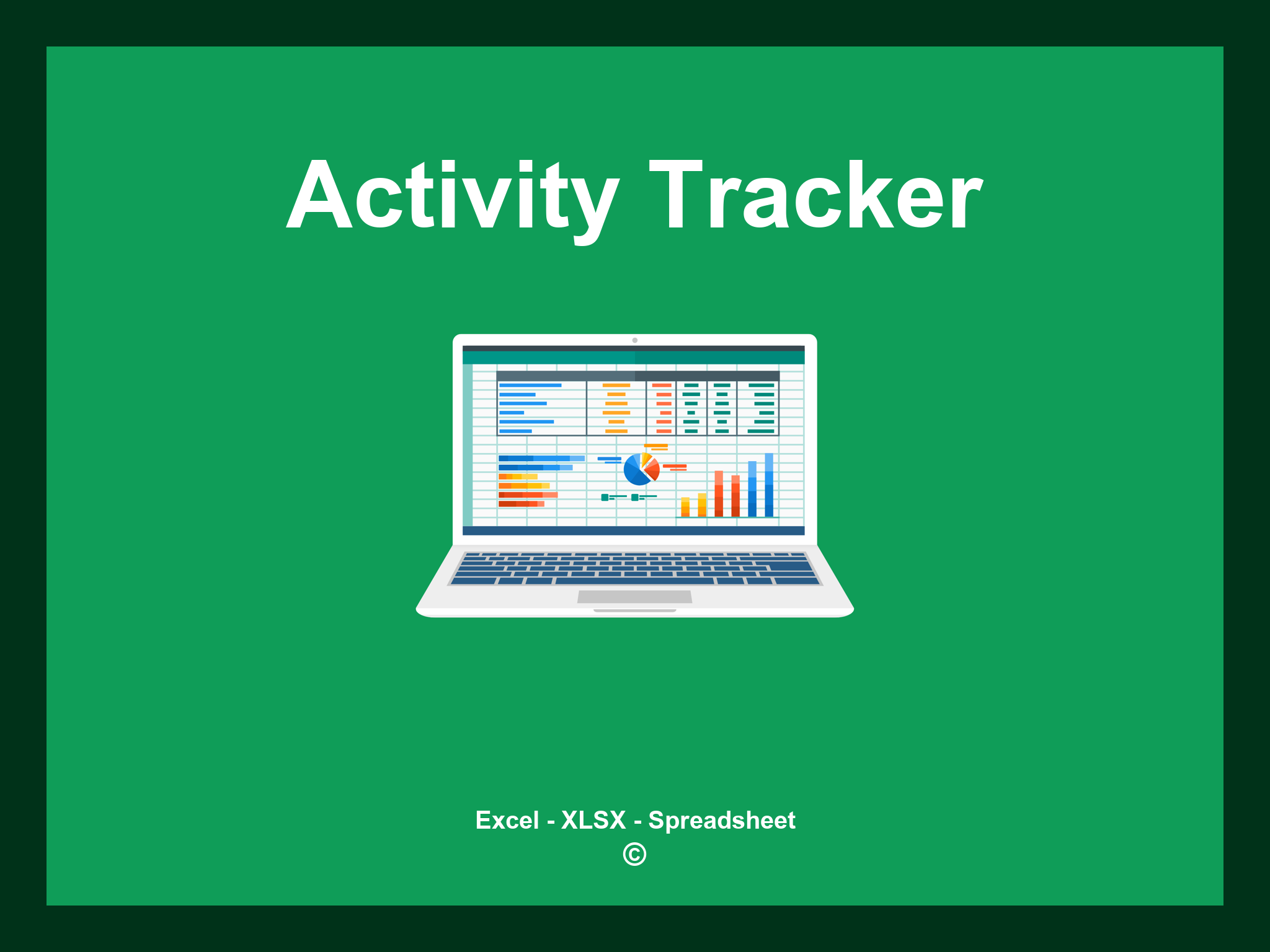 Activity Tracker Excel Template