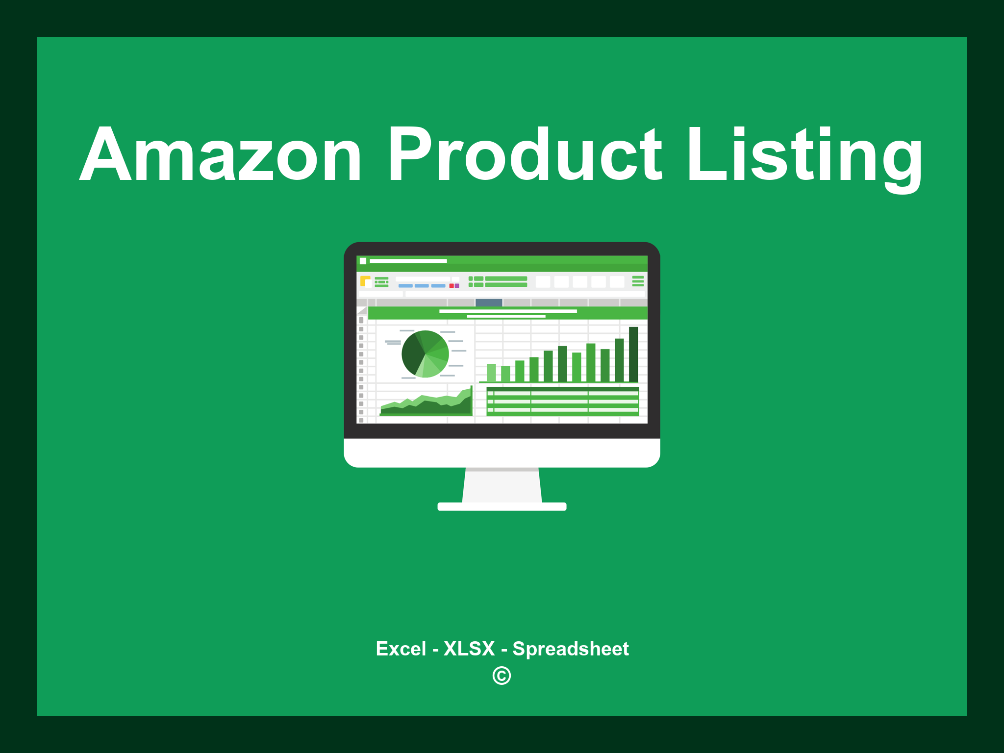 Amazon Product Listing Template Excel