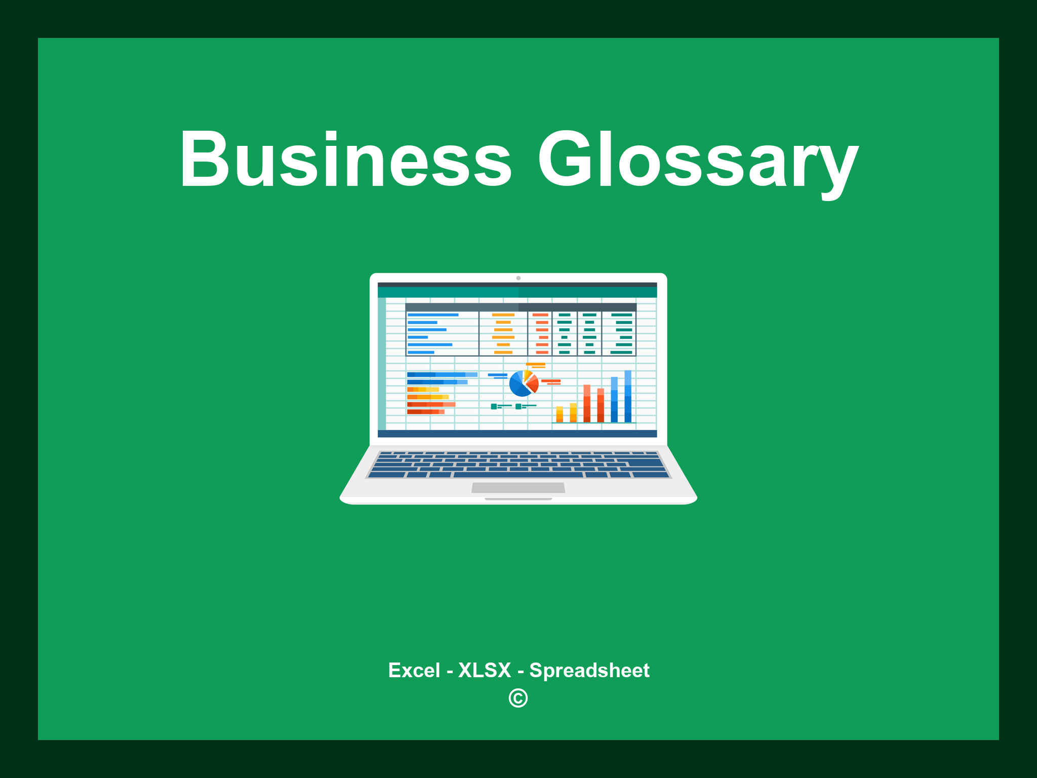 Business Glossary Template Excel