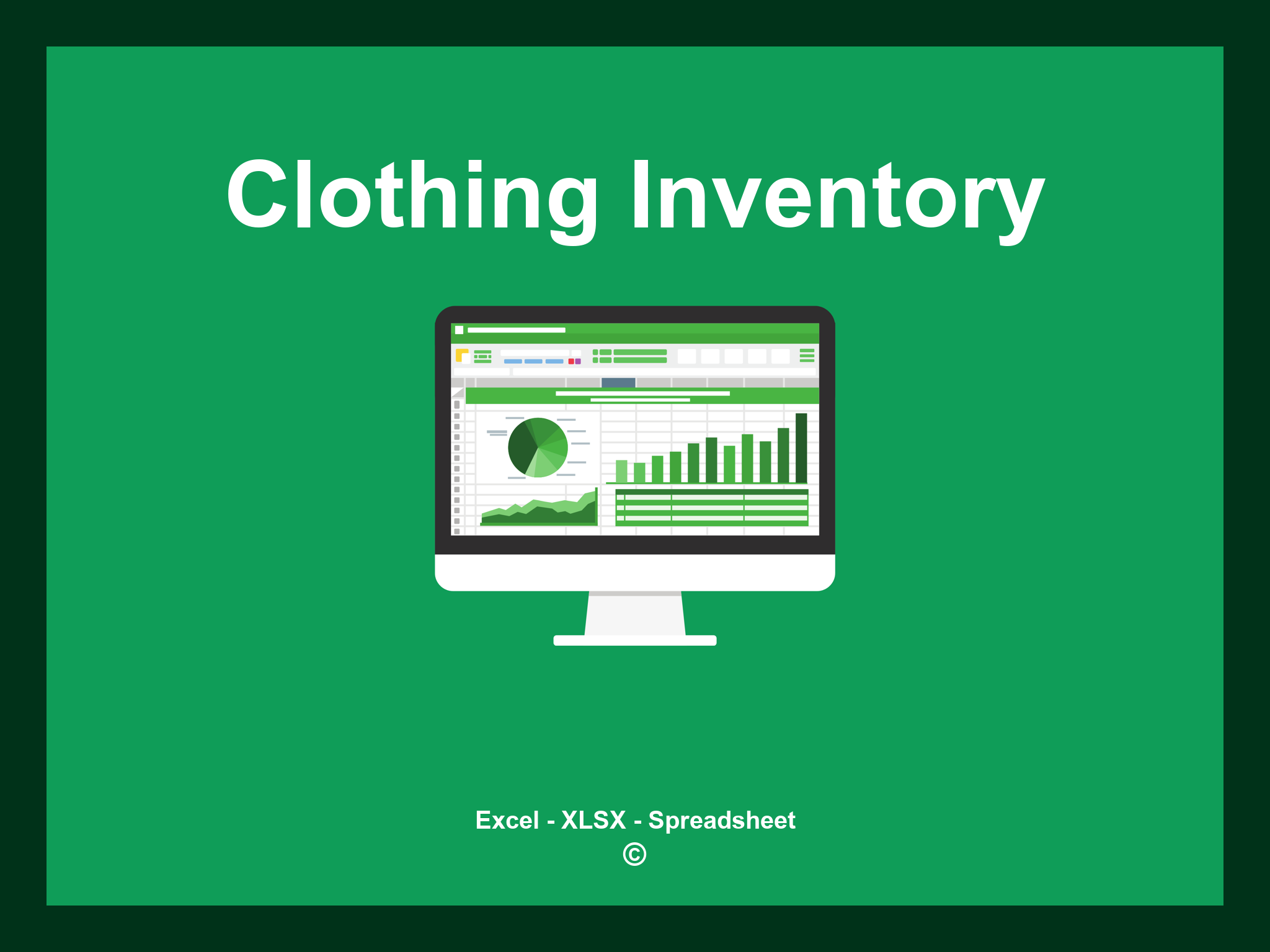 Clothing Inventory Template Excel