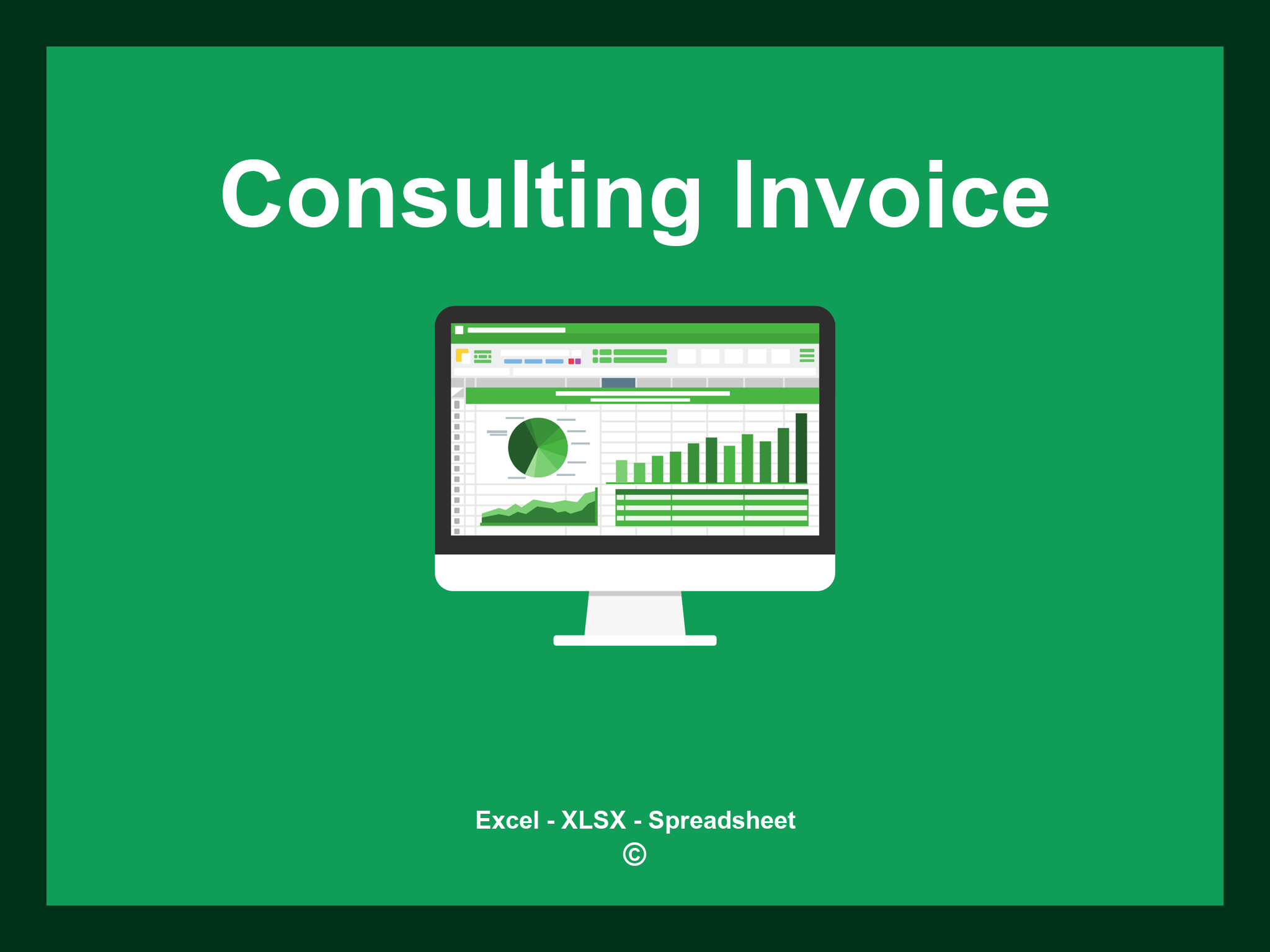 Consulting Invoice Template Excel