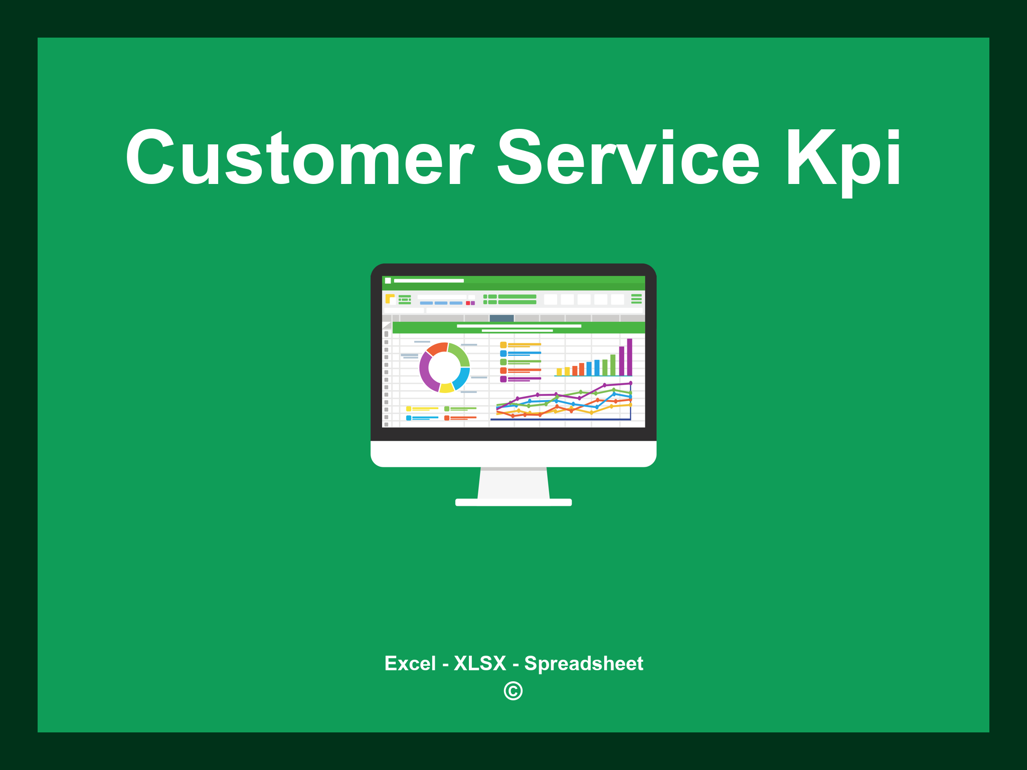 Customer Service Kpi Excel Template