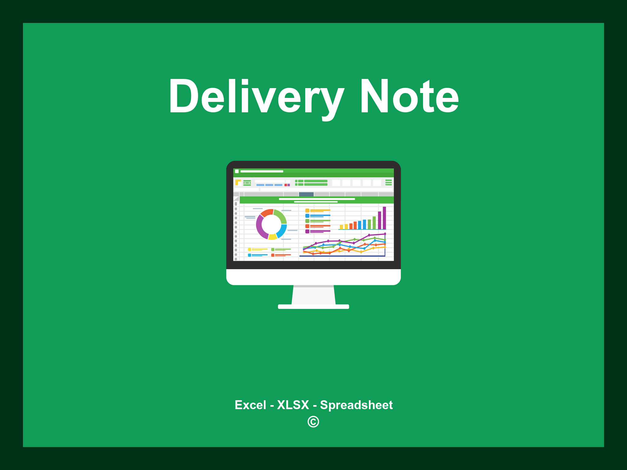 Delivery Note Template Excel