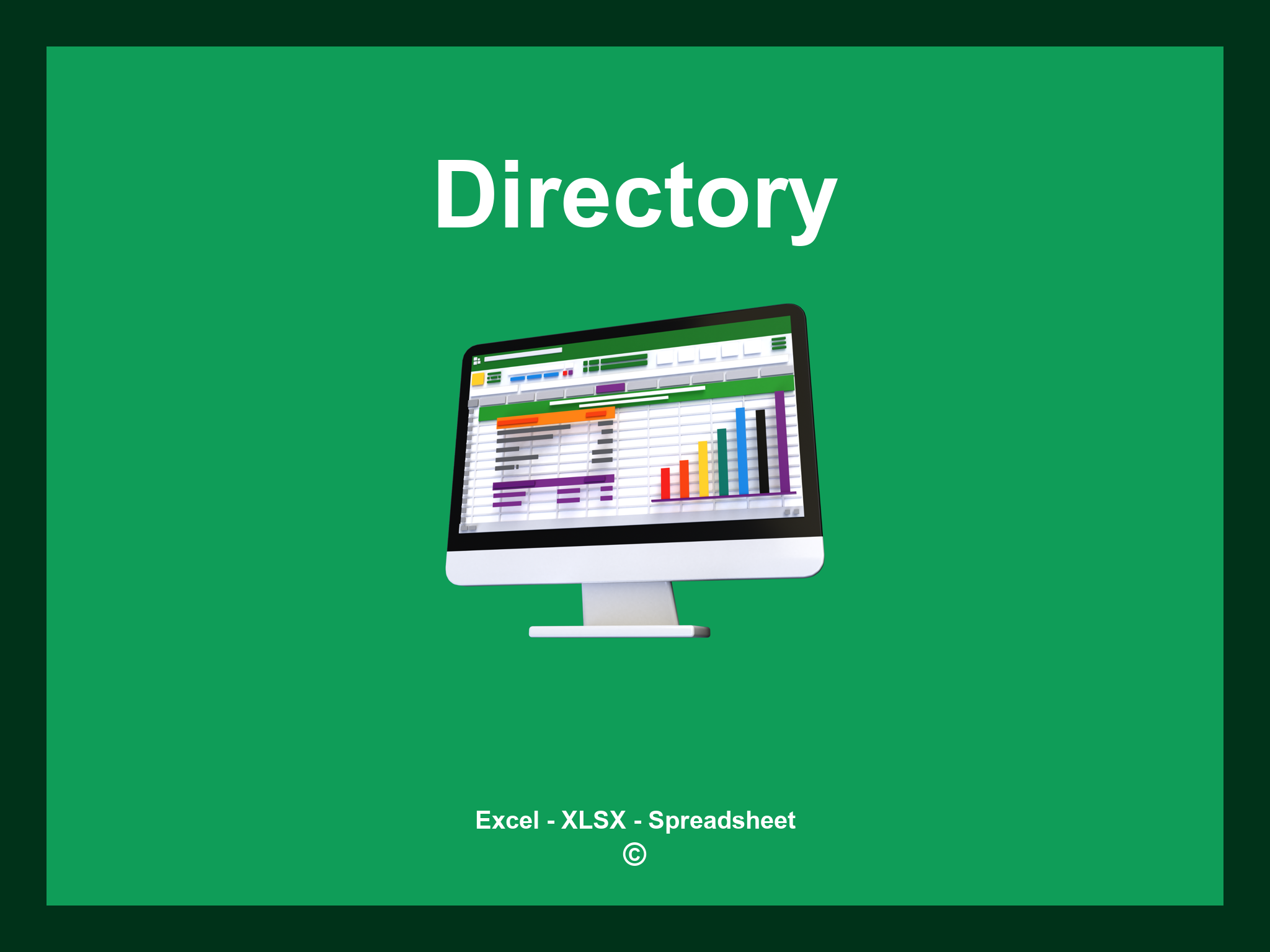 Excel Directory Template