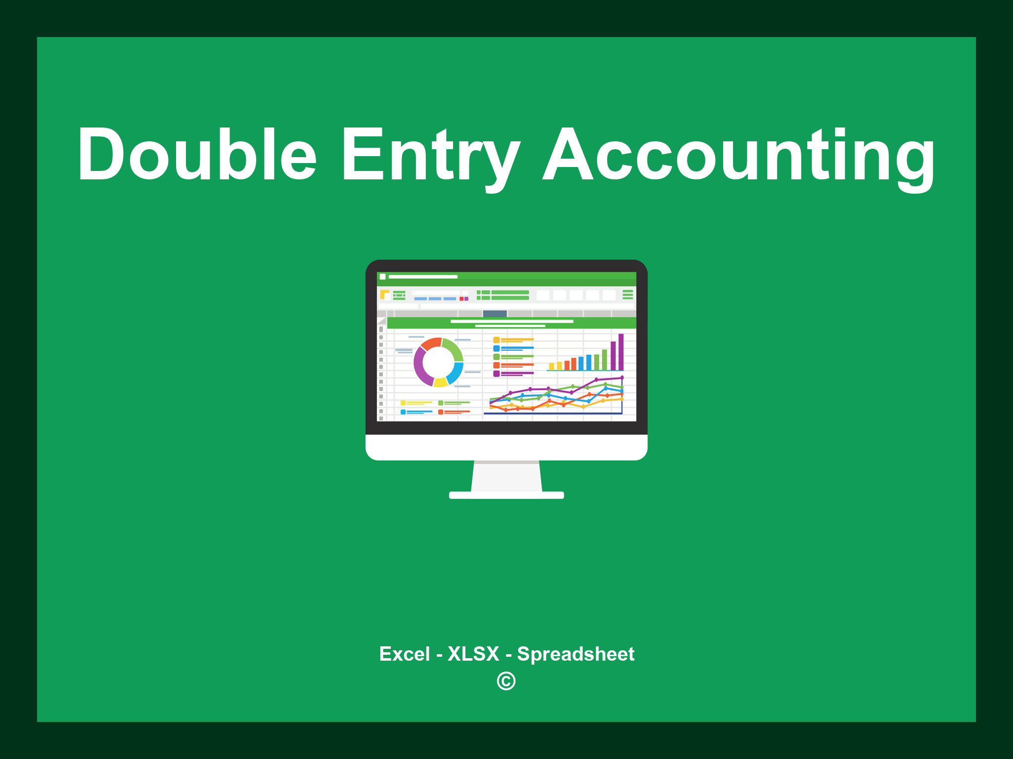 Double Entry Accounting Excel Template