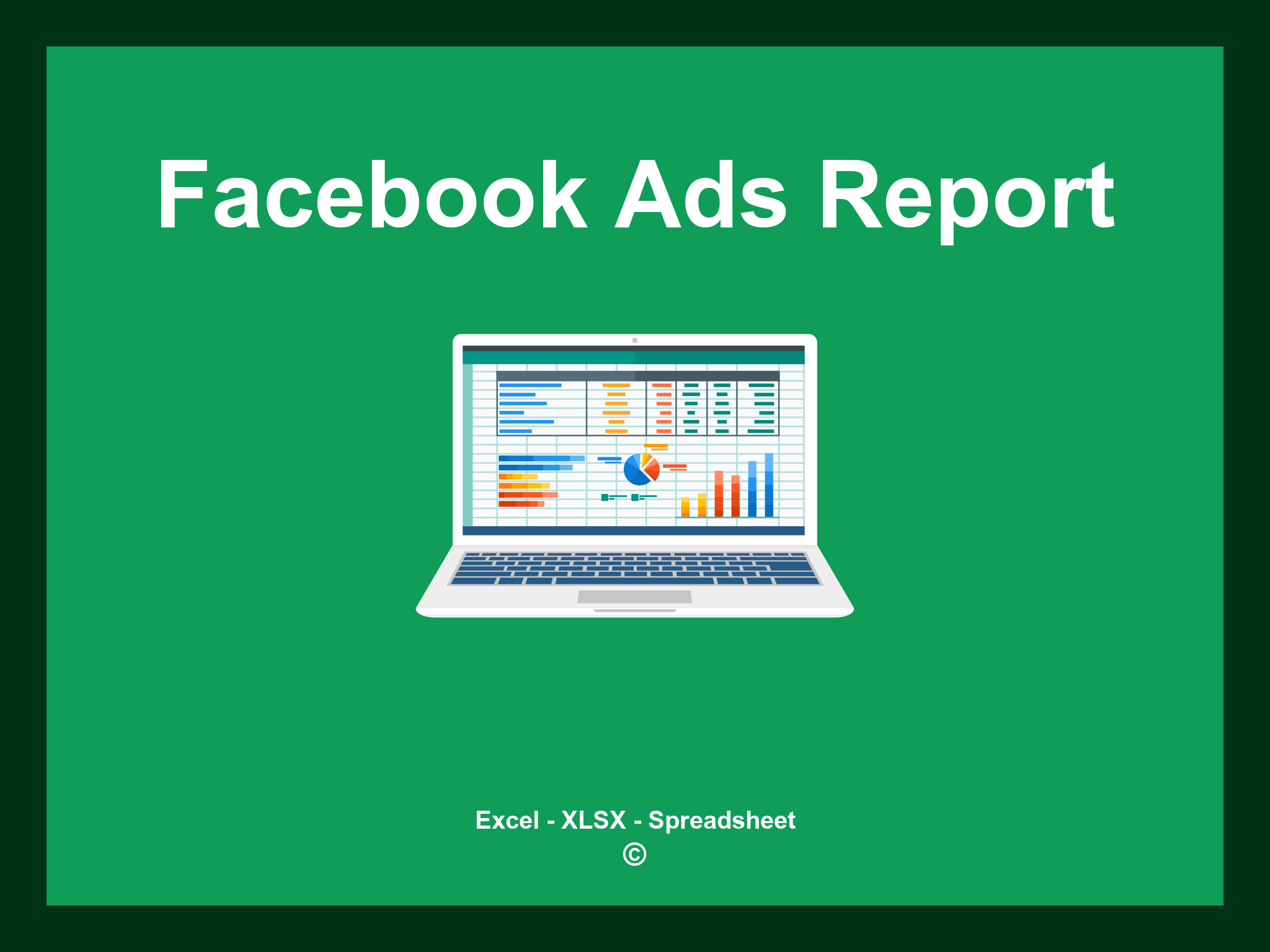 Facebook Ads Report Template Excel
