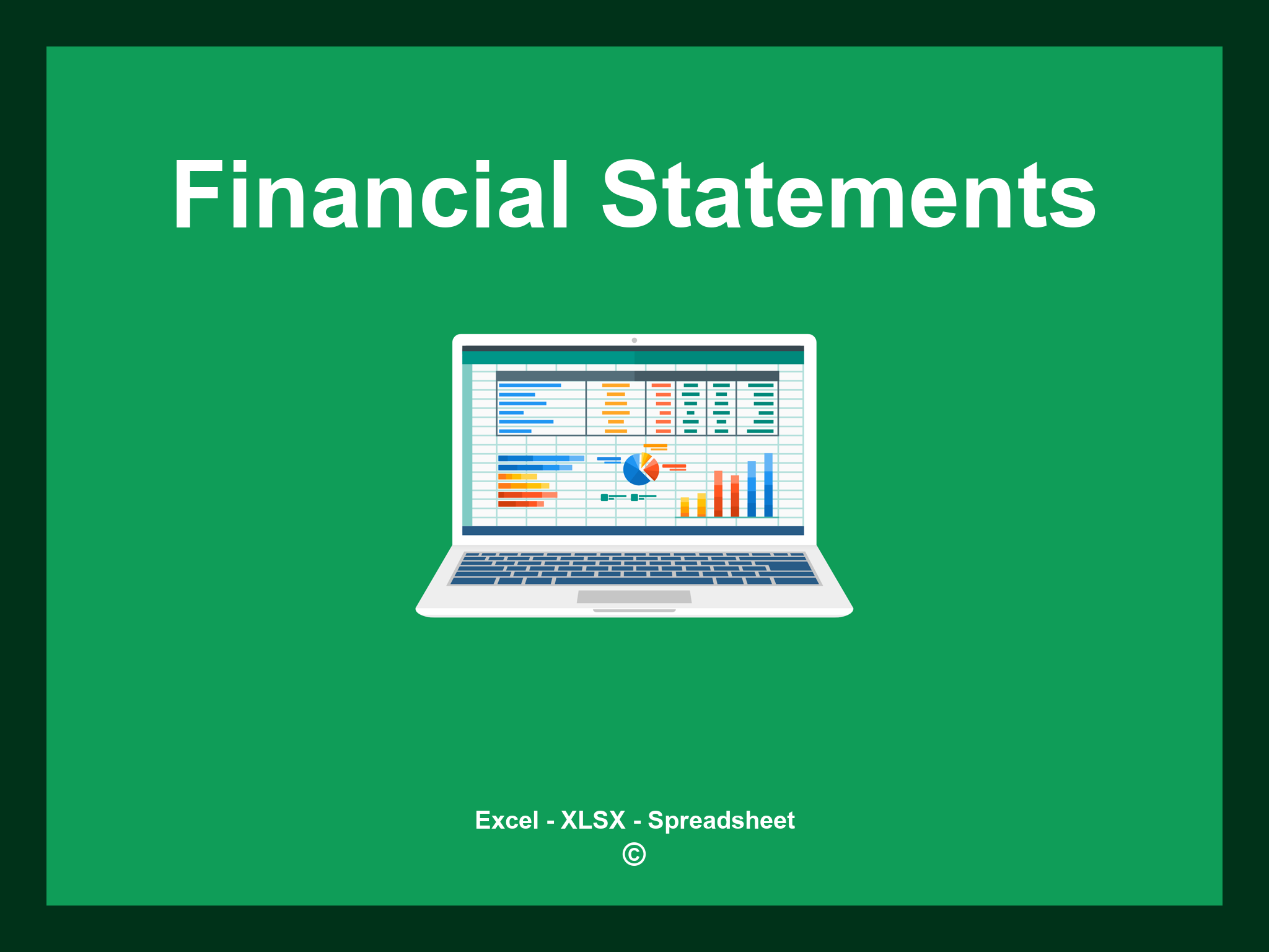 Financial Statements Excel Template