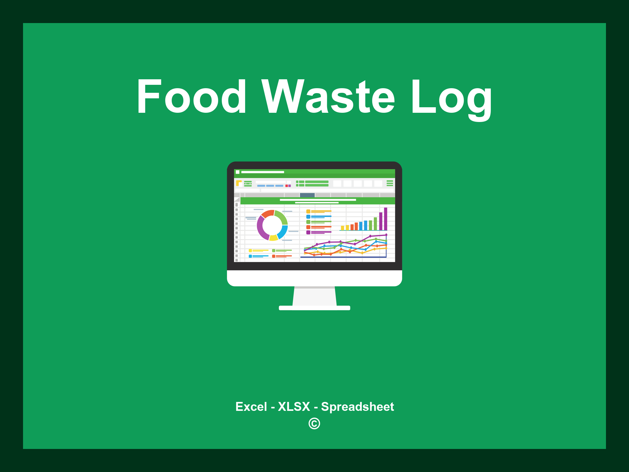 Food Waste Log Template Excel