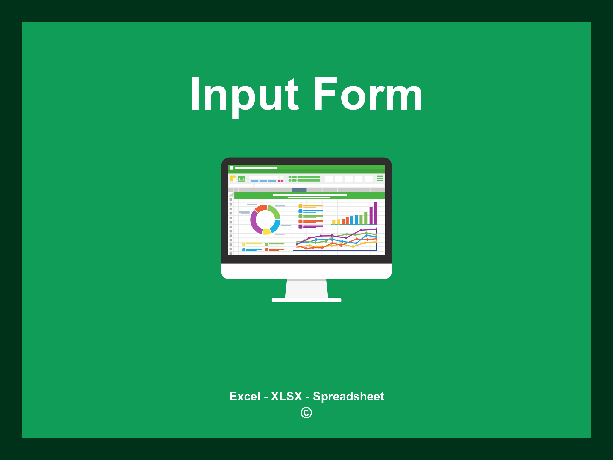 Excel Input Form Template