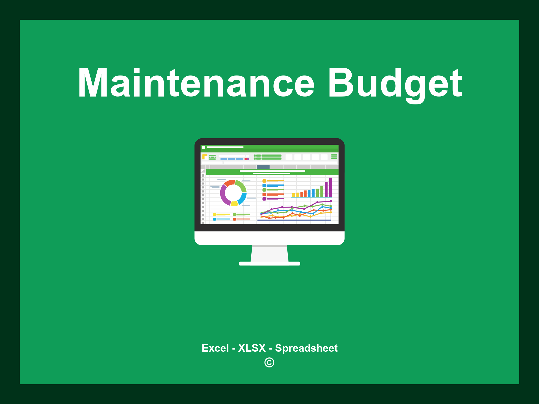 Maintenance Budget Template Excel