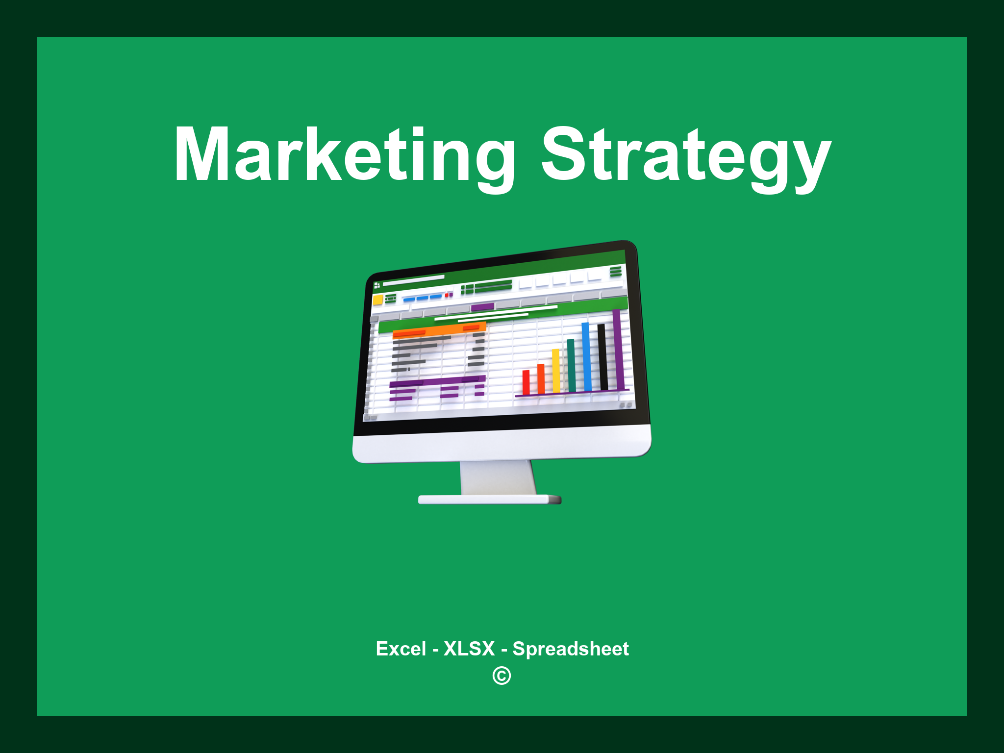 Marketing Strategy Excel Template