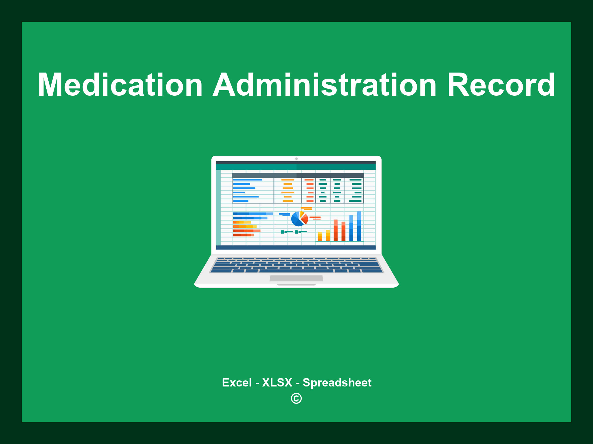 Medication Administration Record Template Excel
