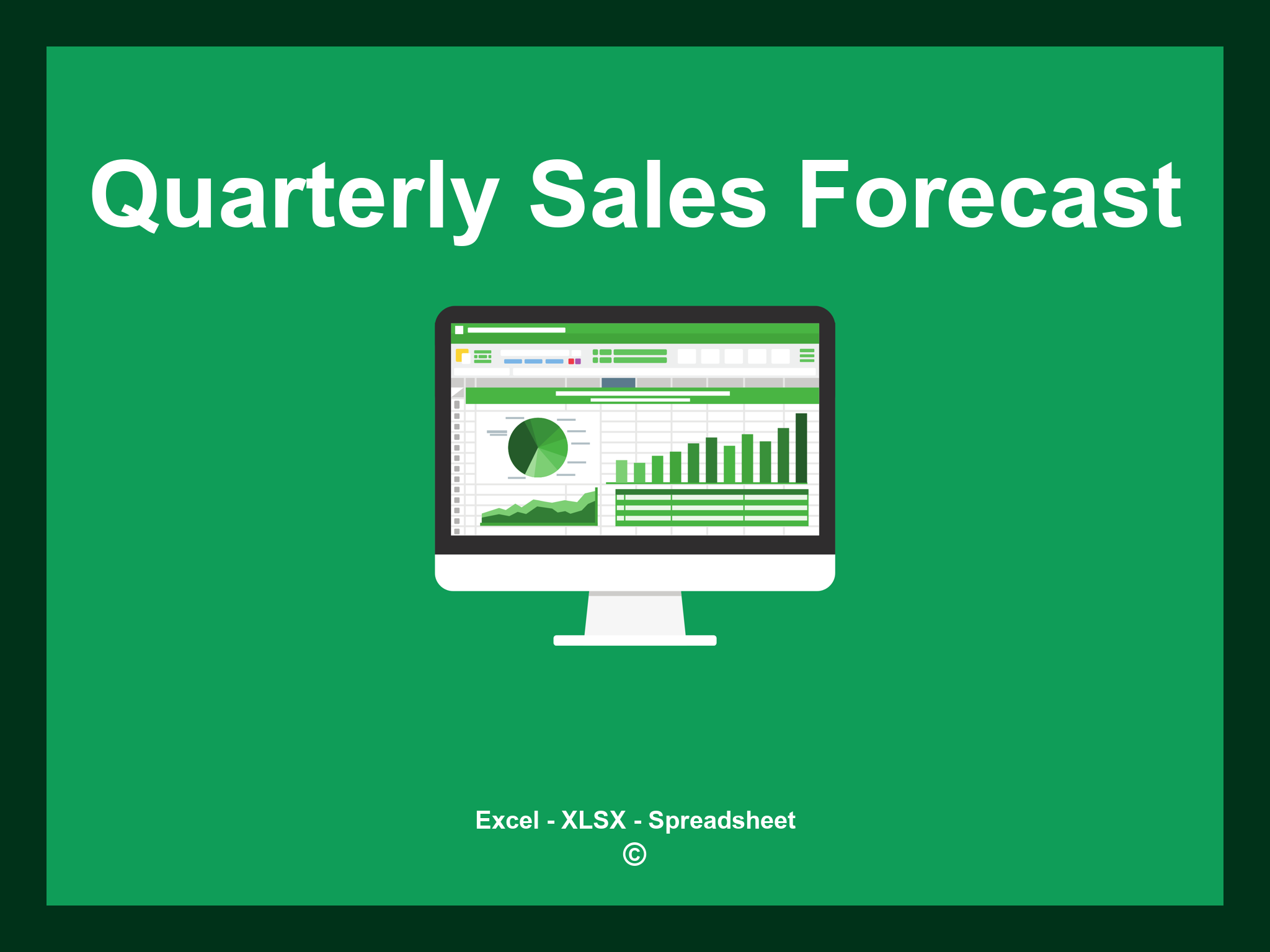 Quarterly Sales Forecast Template Excel