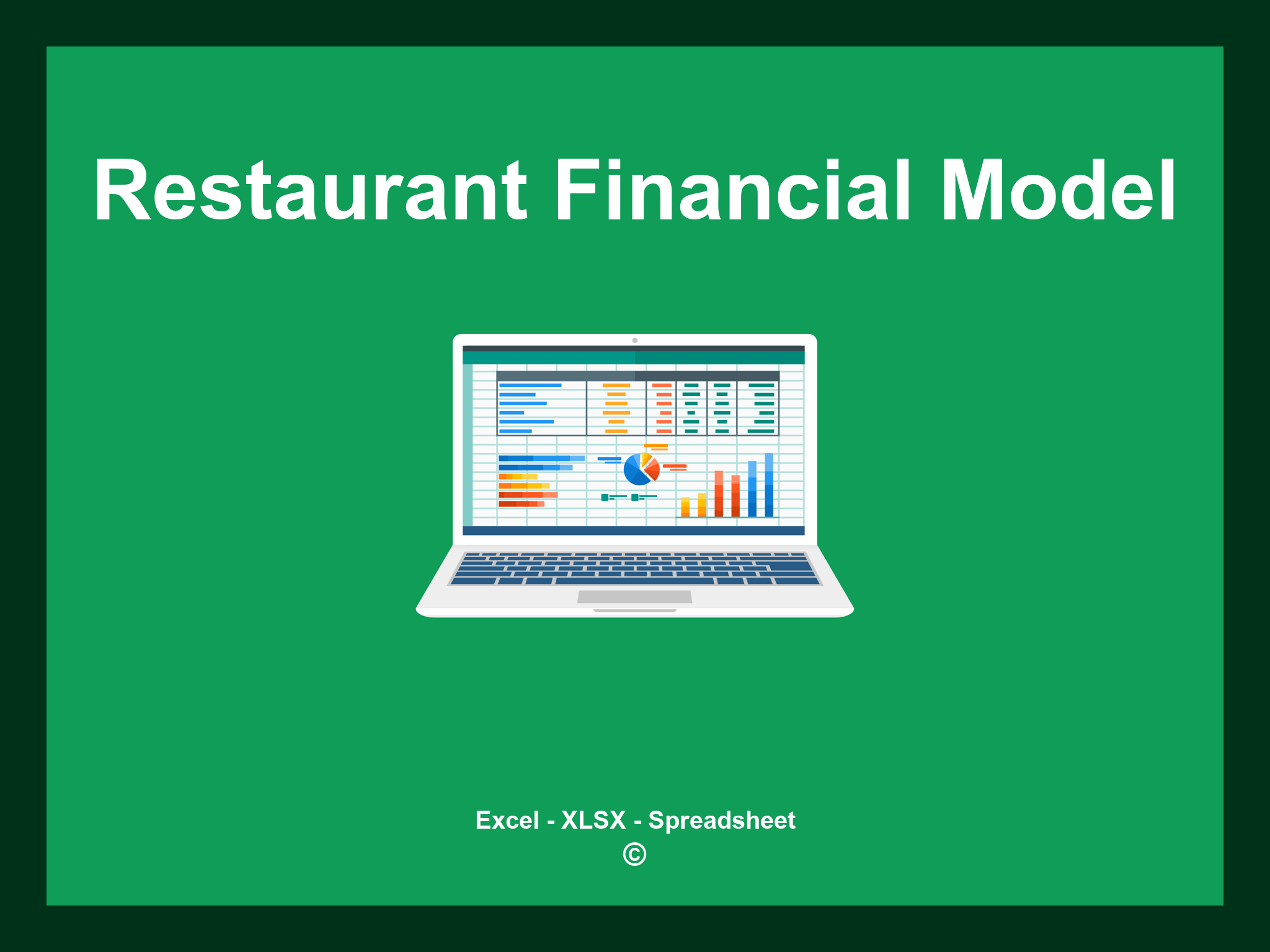 Restaurant Financial Model Excel Template