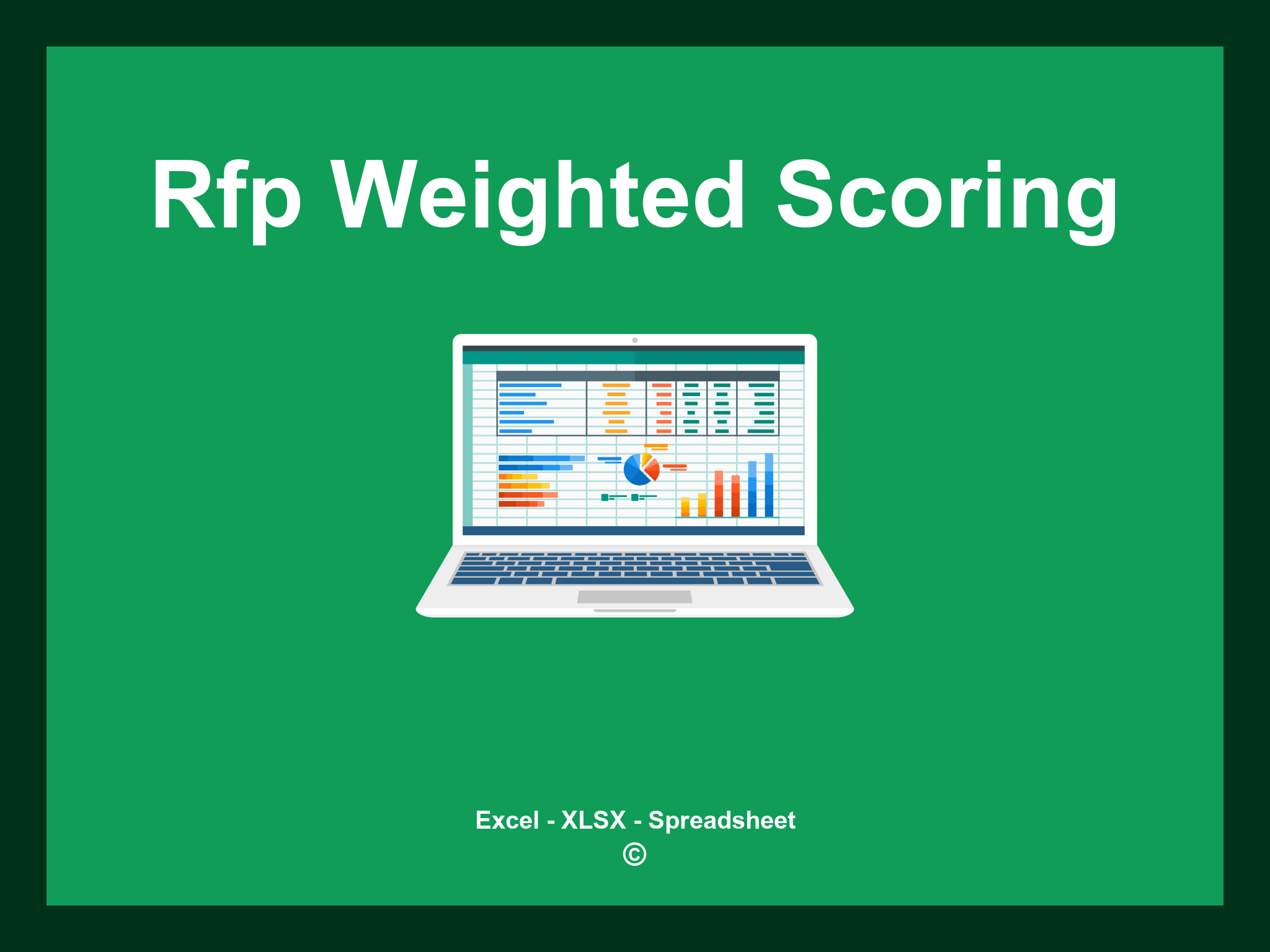 Rfp Weighted Scoring Template Excel