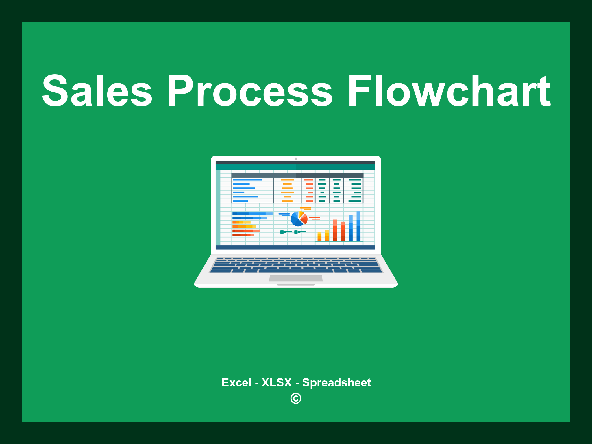 Sales Process Flowchart Template Excel