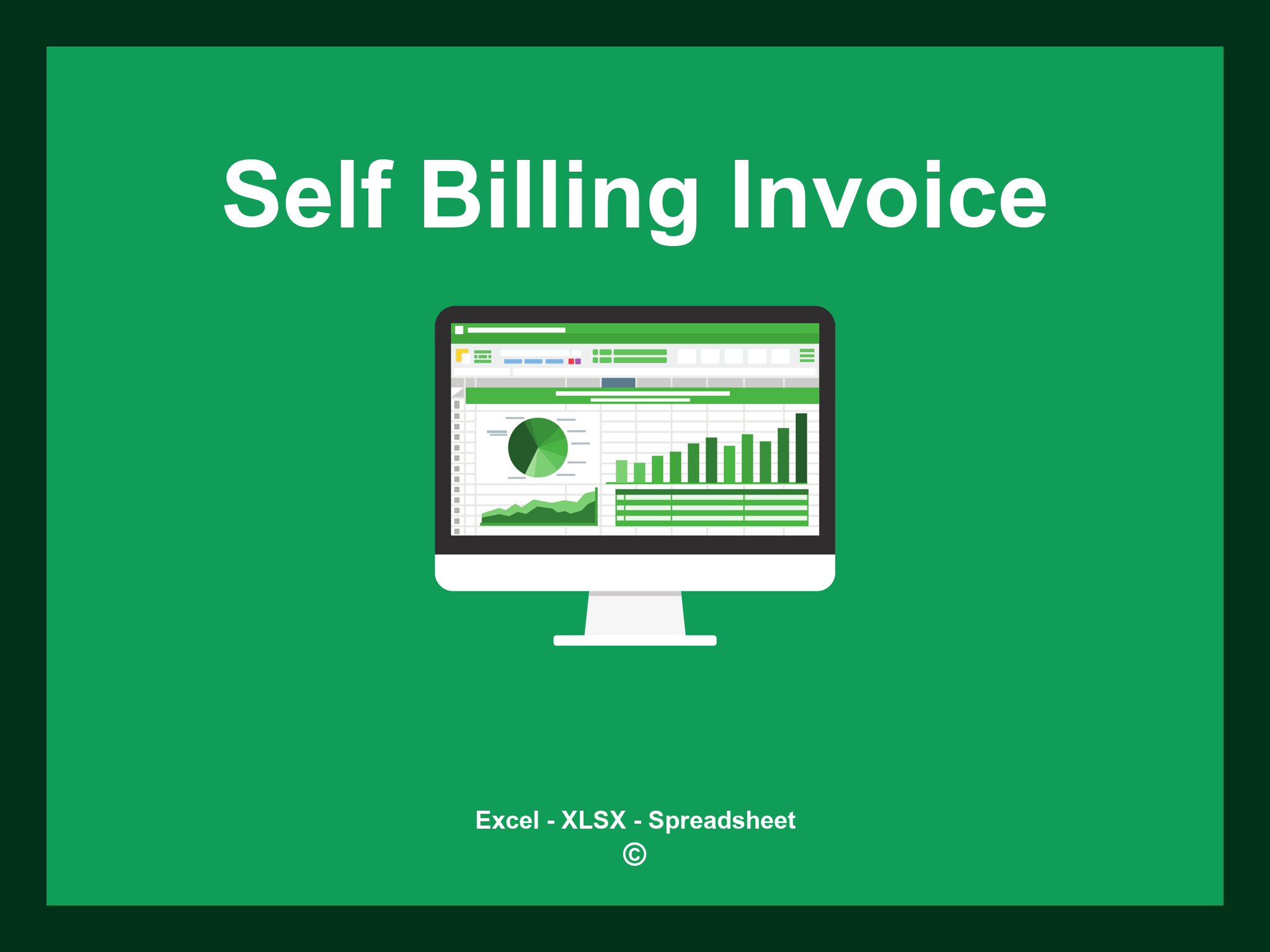 Self Billing Invoice Template Excel