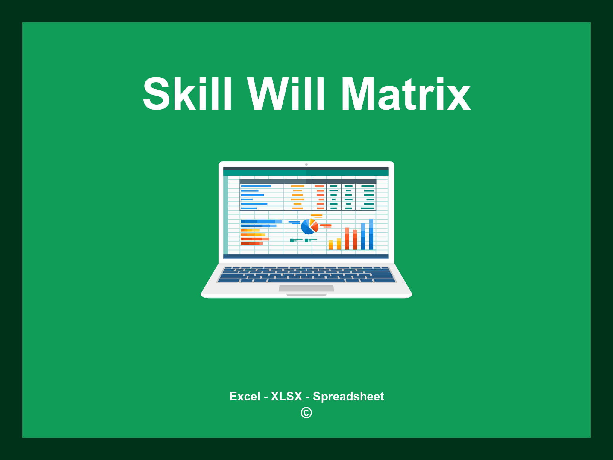 Skill Will Matrix Template Excel