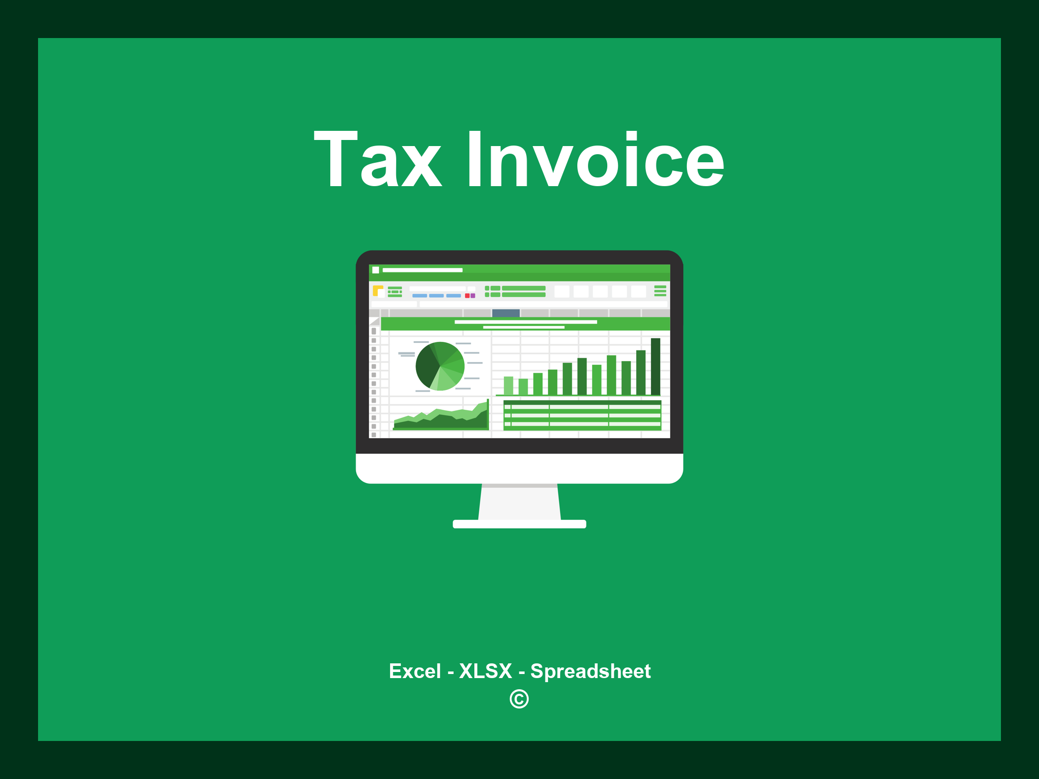 Tax Invoice Template Excel