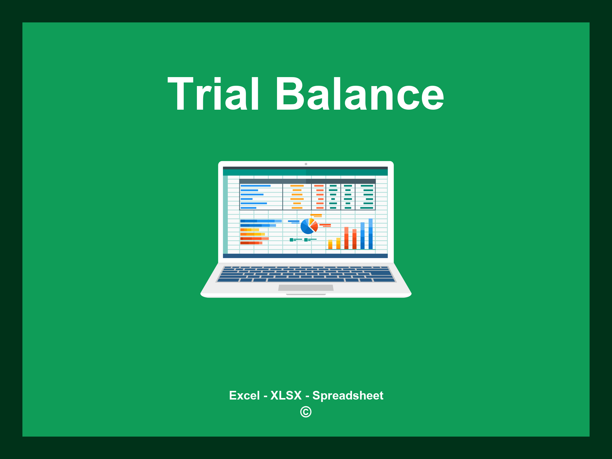 Trial Balance Excel Template