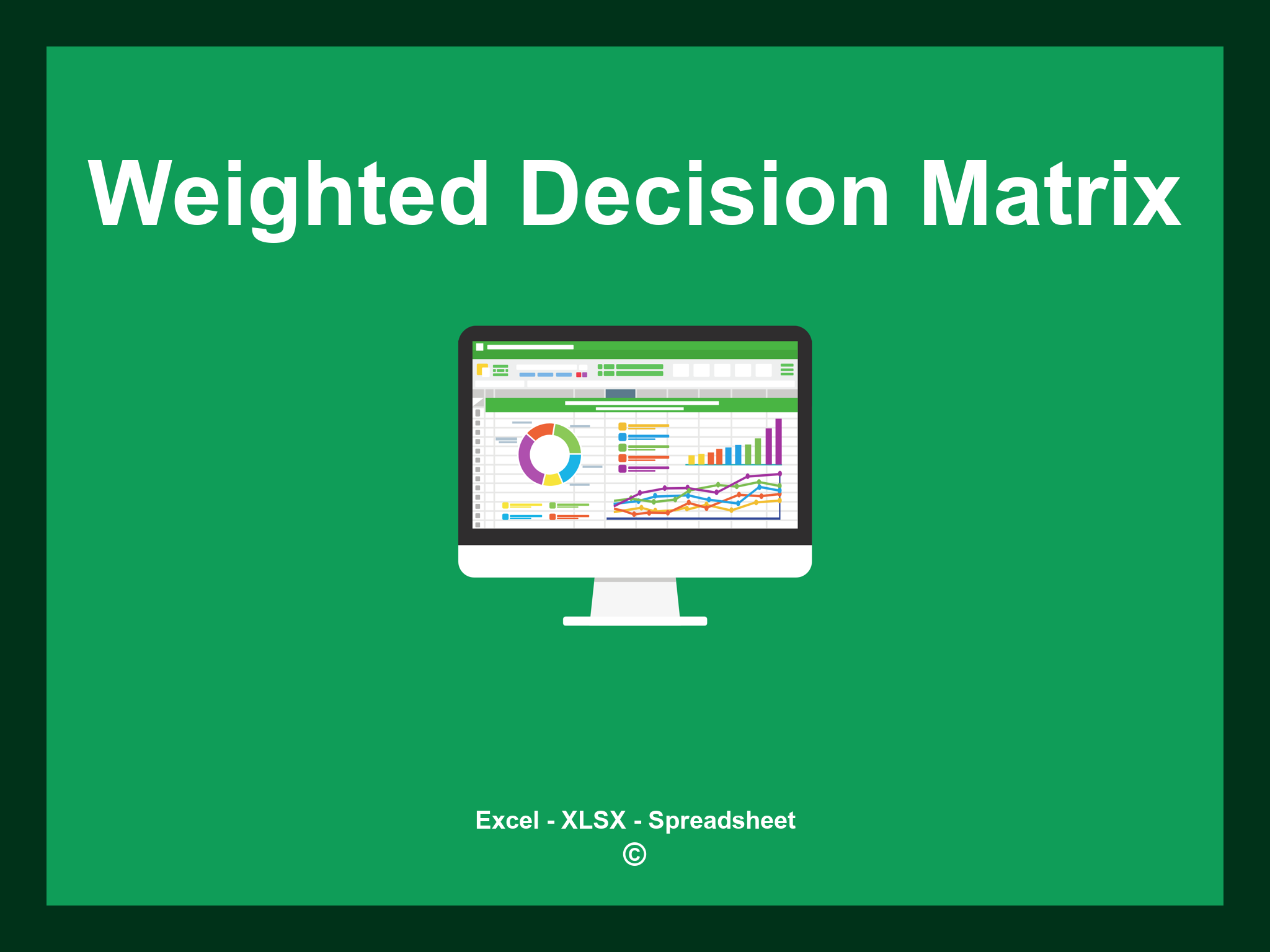 Weighted Decision Matrix Template Excel